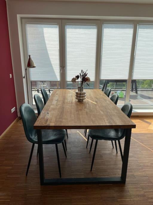 Penthouse-Wohnung Mit Flussblick โอลเดนบวร์ก ภายนอก รูปภาพ