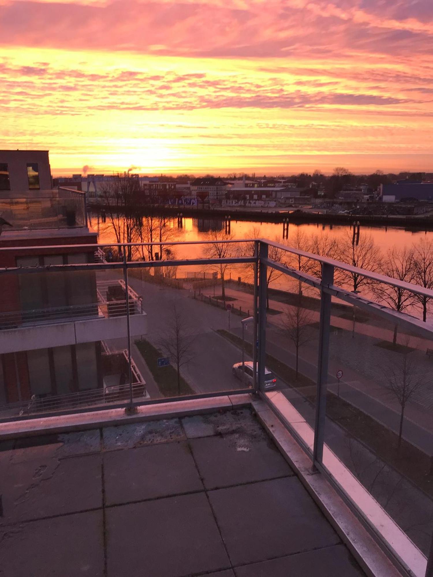 Penthouse-Wohnung Mit Flussblick โอลเดนบวร์ก ภายนอก รูปภาพ